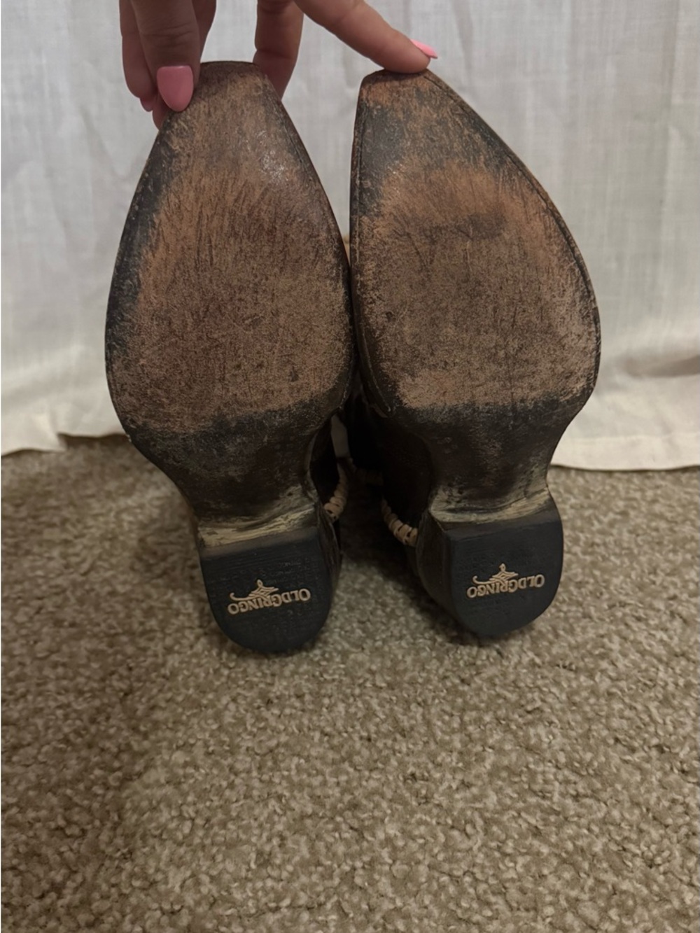 Old Gringo Brown Spirit of Texas Cowboy Western Boots - Picture 6 of 7